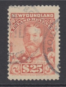 Canada (Newfoundland Revenue Stamp), van Dam NFR23a, used, Perf 11