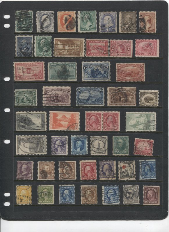 STAMP STATION PERTH -US #47 Used Stamps - Unchecked