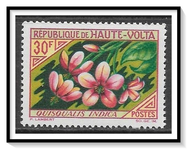 Upper Volta #122 Flowers MNH