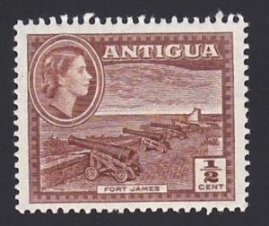 Antigua #107 unused