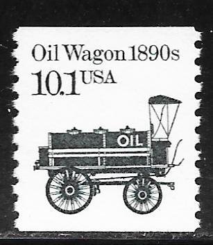 USA 2130: 10.1c Oil Wagon, single, MNH, VF