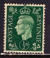 Great Britain; 1937: Sc. # 235: Used Single Stamp