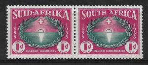 SOUTH AFRICA 1939 Huguenot Landings Mint Hinged.