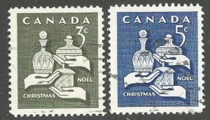 Canada 443-444   Used  Complete