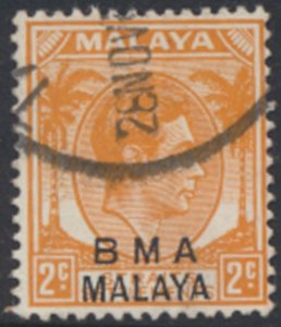 Straits Settlements  OPT BMA Malaya  SC# 257   Used  see details & scans