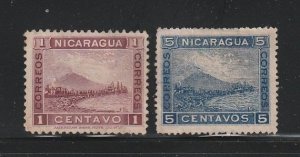 Nicaragua 121, 125 MNG Mountain