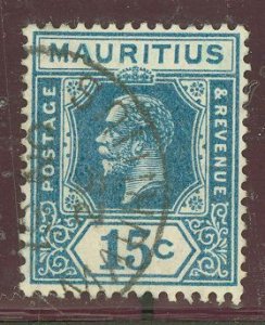Mauritius #175 Used Single (King)