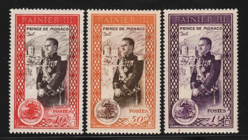 Monaco # 347-49 ~ Short Set of 3 ~ Mint, Unused, NH & HMR