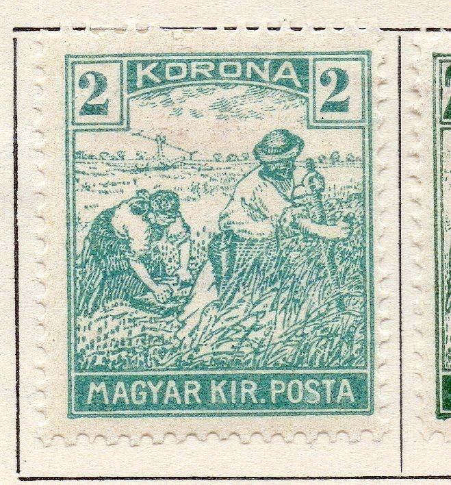 Hungary 1920 Early Issue Fine Mint Hinged 2kr. 134039