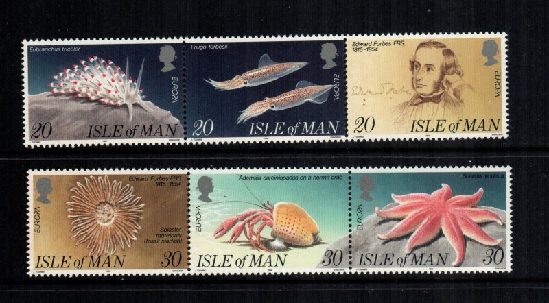 Isle of Man  596a - 599a MNH $6.00