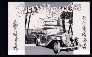 Guernsey 531a-535a Cars Booklet MNH VF