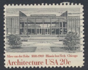 USA  SC# 2020  Used Illinois Technolog Building Architecture Series  1982  se...