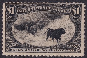 #292 Mint NH, Fine+, Light wrinkle on back (CV $3750 - ID36711) - Joseph Luft