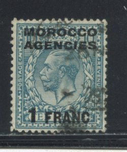 Great Britain - Offices in Morocco 409  Used cgs (4