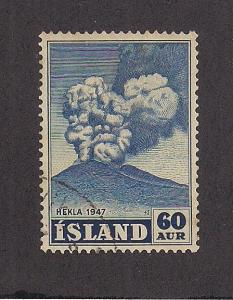 ICELAND SC# 250 VF U 1948