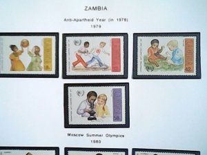 1979-80  Zambia  MNH  full page auction