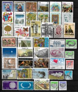 Ireland Small Collection of Used Stamps (002)