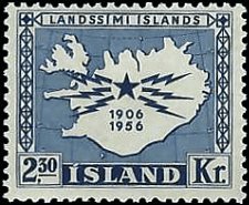 ICELAND   #297 MNH (2)