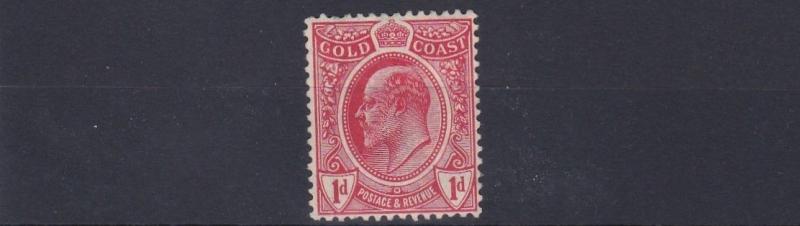 GOLD COAST   1908        SG 70    1D   RED      MH   