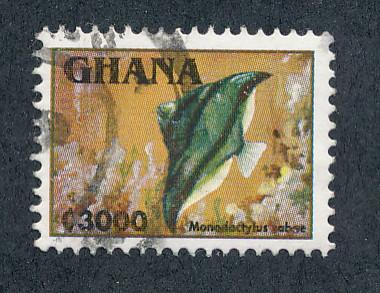 Ghana 1995 Scott 1839 used - 3000ce fauna Monodoctylus sabee