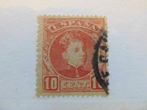 Spain Spain España Spain 1901 King Alfonso XIII 10c fine used stamp A5P1F24-