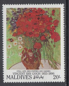 Maldive Islands 1524 Painting MNH VF