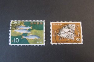 Japan 1959 Sc 669,864 FU