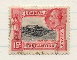 Kenya Uganda Tanganyika 1935 GV Early Issue Fine Used 15c. 198447