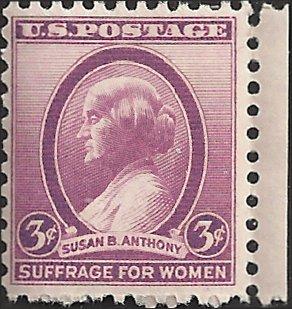 # 784 MNH - SCV-0.25 - SUSAN B. ANTHONY