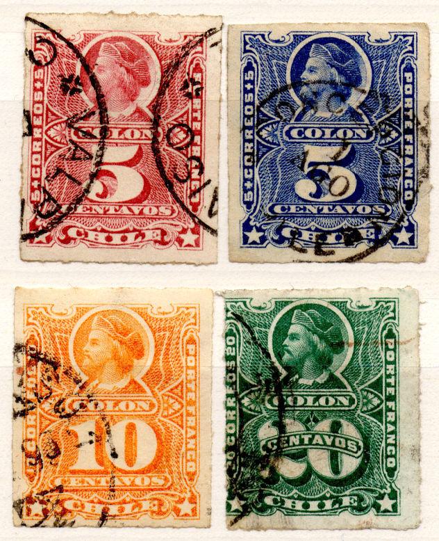 (I.B) Chile Postal : Definitives Collection