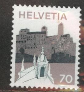 Switzerland Scott 567 MNH** from 1973-1980 No Fiber paper