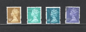 Great Britain #MH271, Mh276-7, MH279 VF, Used, CV $13.25 .... 2481252