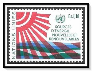 United Nations Geneva #102 Energy Type MNH