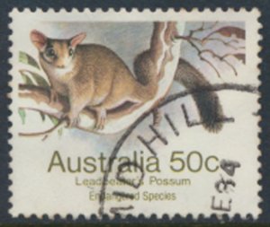 Australia  SG 796a  SC# 793a perf 14 x 14½ Used Possum  see details scans    