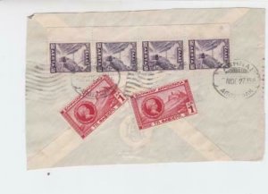 Greece 1927 stamps cover  part cover only r19754