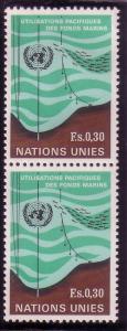 UN Geneva Sc# 15 Verticle Pair MNH  