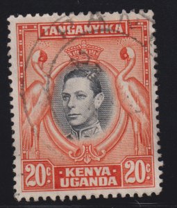 Kenya, Uganda & Tanganyika 74 Kavirondo Cranes 1942