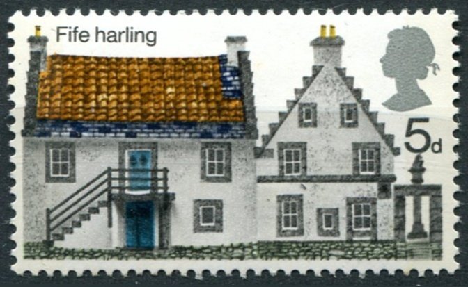 Great Britain Sc#608 MNH, 5p multi, British Rural Architecture (1970)
