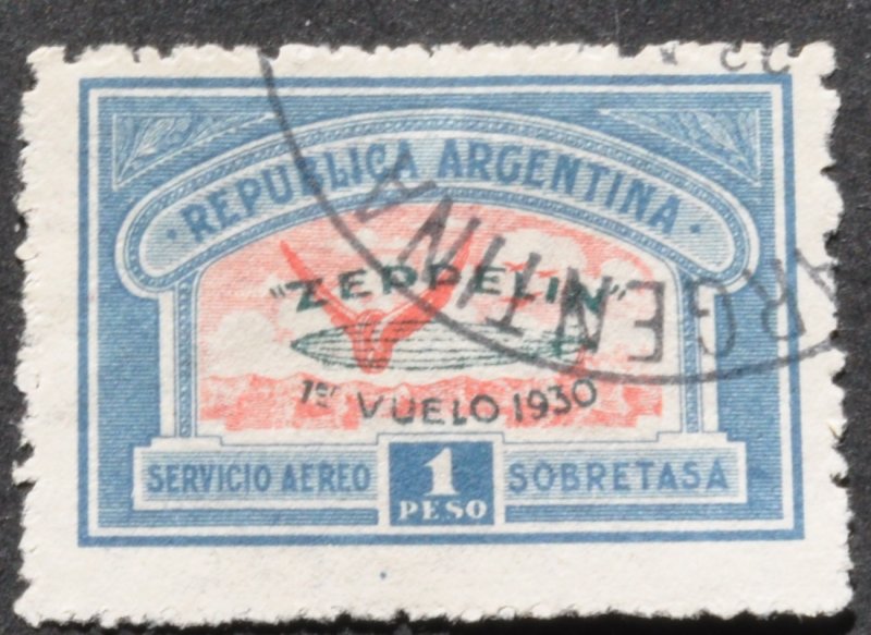 DYNAMITE Stamps: Argentina Scott #C28 – USED