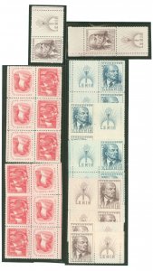 Czechoslovakia & Czech Republic #369-371 Mint (NH) Multiple