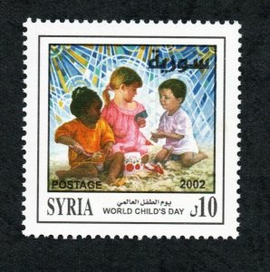 2002  - Syria - Syrie - World Children's Day - Complete set 1v.MNH**