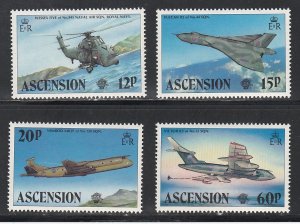 Ascension # 332-335, Manned Flight Bicentenary, Mint NH, 1/2 Cat.