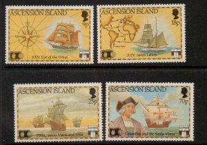 ASCENSION SG574/7 1992 DISCOVERY OF AMERICA BY COLUMBUS  MNH
