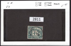 $1 World MNH Stamps (2811) GB Scott J6 used see image for details