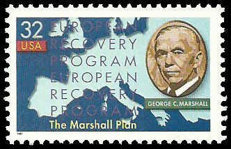 PCBstamps   US #3141 32c Marshall Plan, MNH, (9)