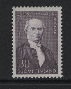 Finland    #378  MNH   1960  Cygnaeus  ,  Pastor