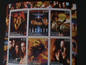 TAJIKISTAN-2000-BEST MOVIES IN 20TH CENTURY  MNH SHEET-VFWE SHIP TO WORLWIDE