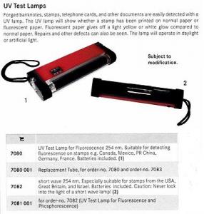 UV Lamp (Canada, Mexico, PR China, Germany & France Stamp...