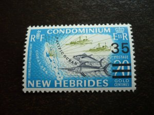 Stamps - New Hebrides (British)- Scott# 141 - Mint Hinged Set of 1 Stamp