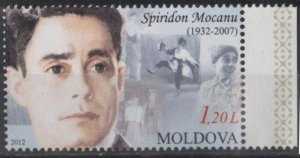 Moldova 765 (mnh) 1.20L Spiridon Mocanu (2012)